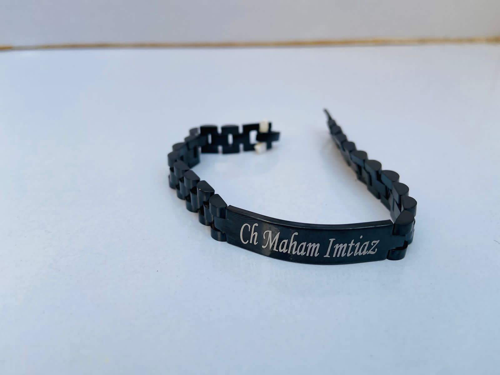 Engraved Name Bracelet