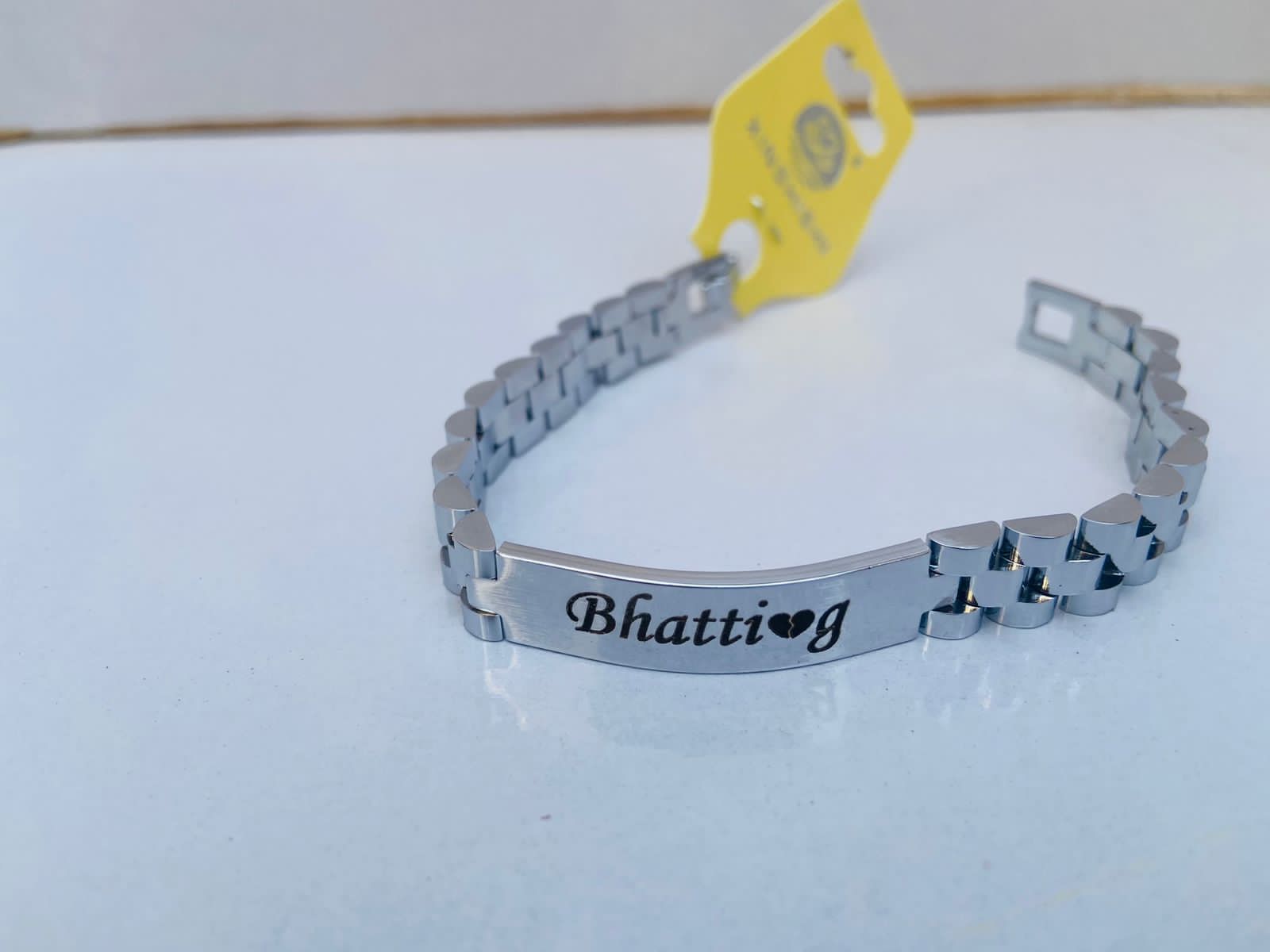 Engraved Name Bracelet