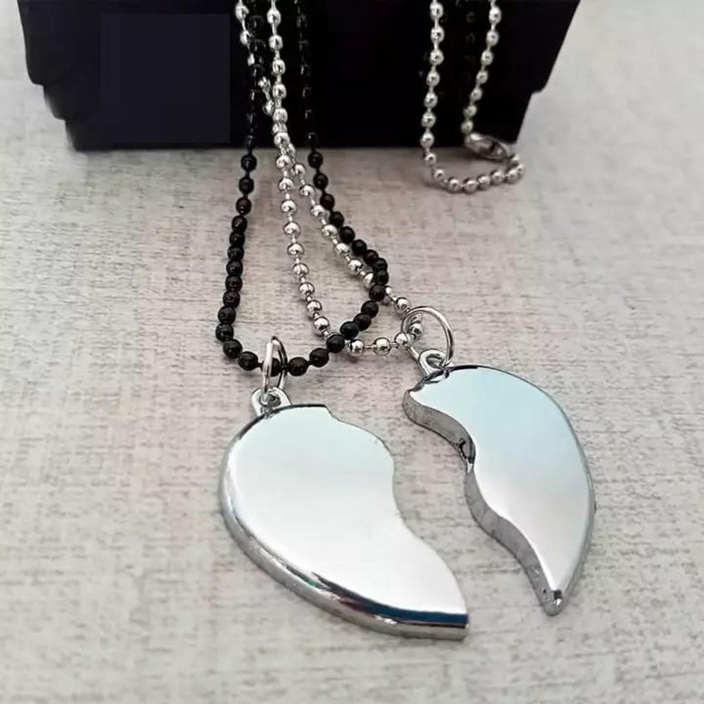 Broken Heart Couple Locket
